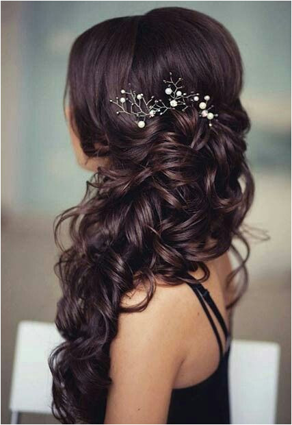 wedding side hairstyles for long hair
