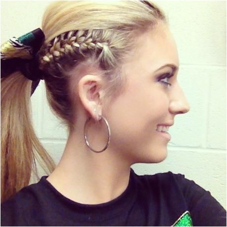 Updo Hair Ideas Cheerleader Hairstyles Pinterest