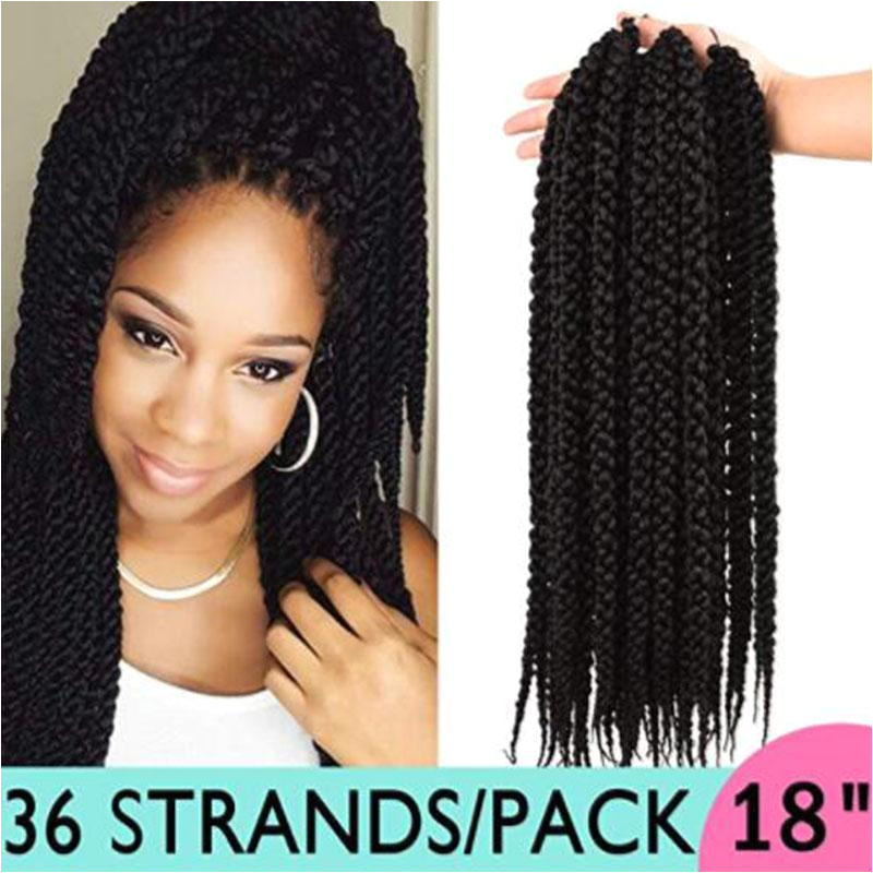 2019 3D Cubic Twist Crochet Hair 18 4S Crochet Braids Ombre Synthetic Braiding Hair Extensions 1B From Zffbeautifulhair $57 09