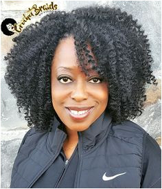 We adorned her crown in Outre Xpression 4a Kinky Loop 3 packs For maintenance just treat it like an old skool jheri curl and apply curl activator 2 3