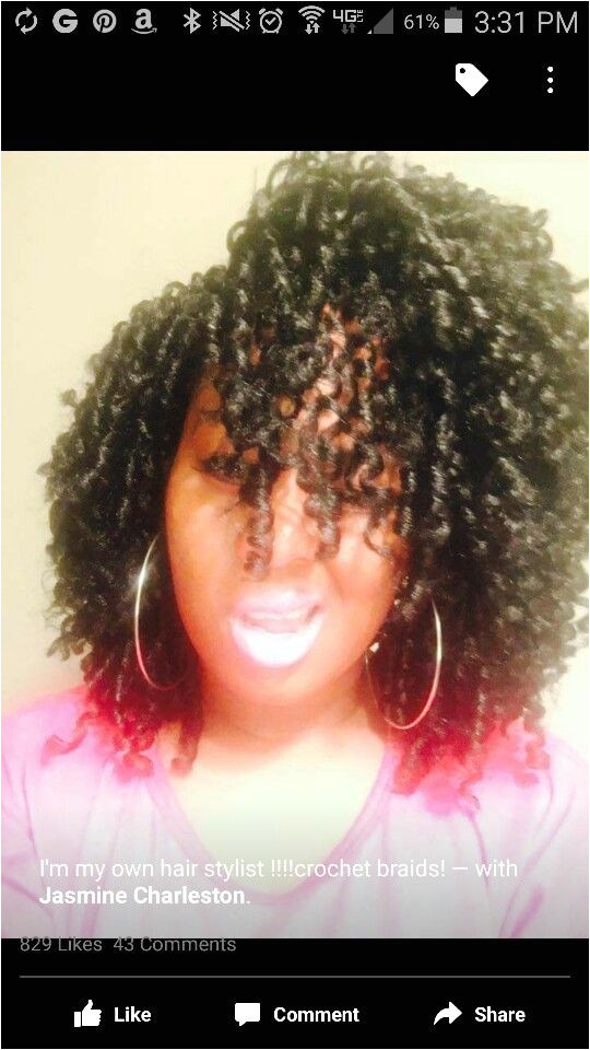 From "Crochet Braids Styles and Tips" Hair used Kima Soft Dreadlock