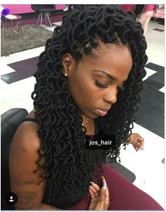 Crochet faux locs Crochet Wavy Hair Human Hair Crochet Braids Crochet Braids Twist