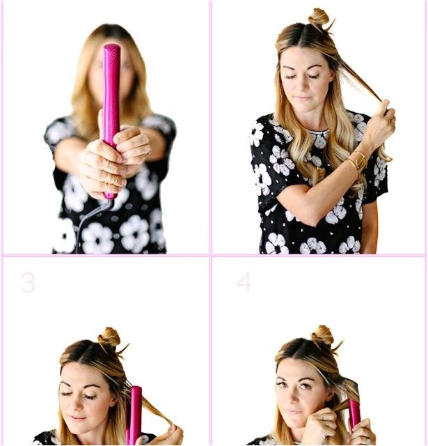 Curl Your Hair With a Straightener