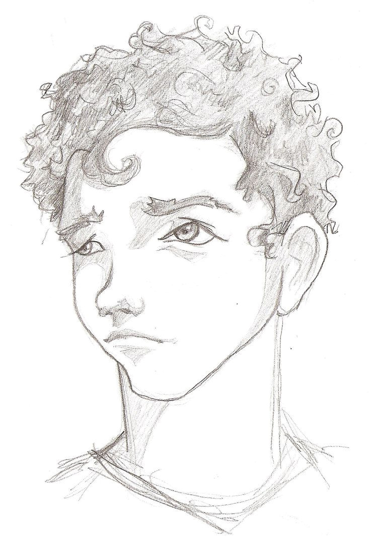 Curly Head Boy by madizrviantart on DeviantArt