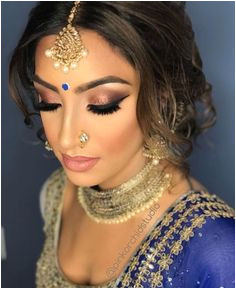 Asian Wedding Makeup Indian Bridal Makeup Bridal Hair And Makeup Asian Bridal Wedding Beauty Indian Bridal Hairstyles Bride Hairstyles Saree
