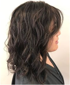 50 Gorgeous Perms Looks Say Hello to Your Future Curls Wavy Messy Lob Hairstyle