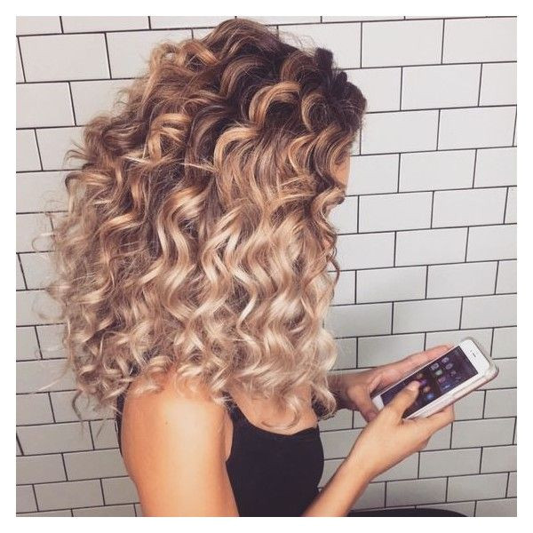 54 Nice Cute Curly Hairstyles for Medium Hair 2017 â¤ liked on Polyvore featuring beauty products haircare hair styling tools and curly hair care