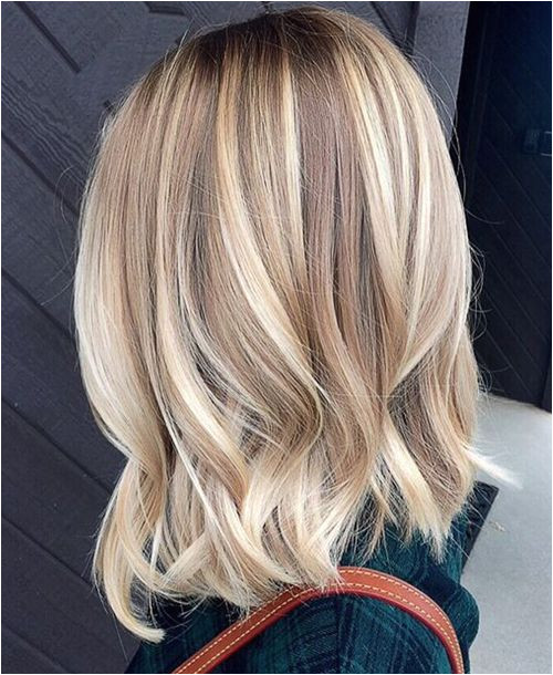 Blonde bayalage hair color trends for short hairstyles 2016 2017