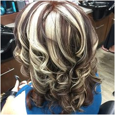 My lovely lady came in wanting a high impact color change and color contrast She loves the thick highlight look so here it is