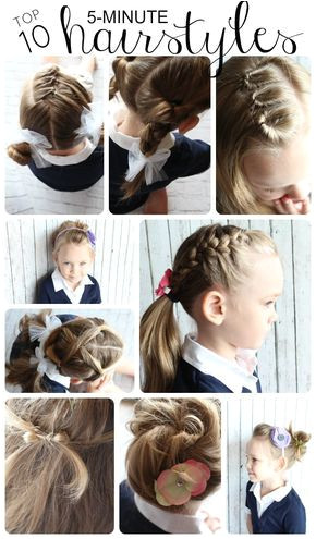 Easy hairstyles for girls