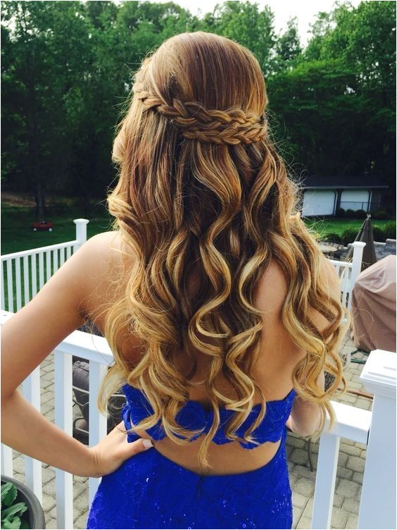 Curly Long Hair Styles with Braids Beautiful Prom Home ing Hairstyles