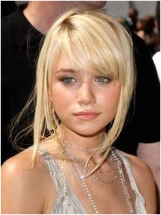 cute medium haircuts bangs hairstyles can change your look blunt bangs on oval face 2013 266x354