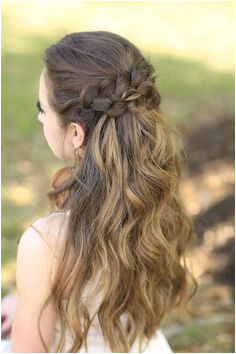 Braided Half Up