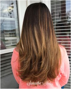 Natural roots ombre Balayage highlights FOLLOW ON INSTAGRAM SamRHairLife