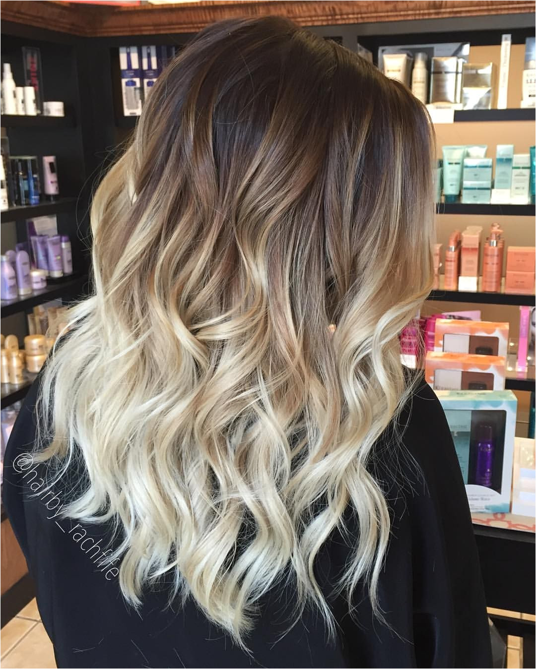 Blond Balayage Highlights by hairbyrachh