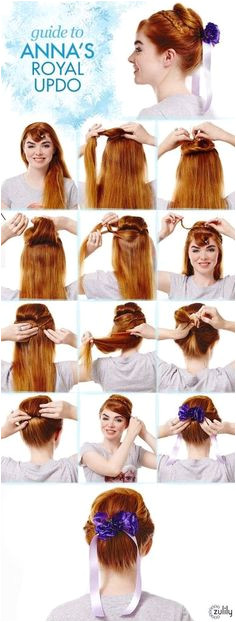 Frozen Hair Tutorials Elsa and Anna Hacks