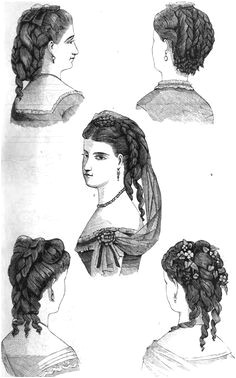 1870 fashions 61 hair 9981600 1800s Hairstyles