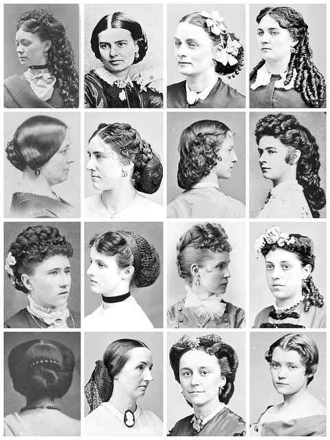 In the Victorian Era the women would tend to have their hair in a curly up do These are a few different hair styles that i vision Cecily wearing