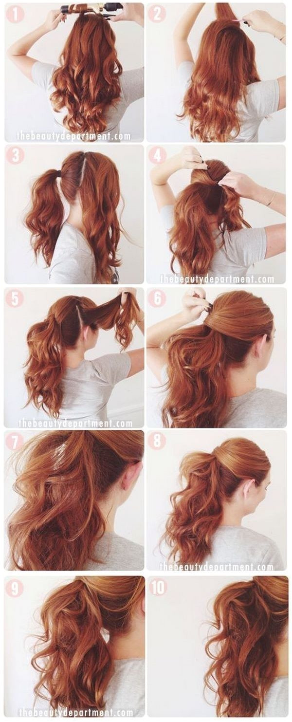 Maravillosos Tutoriales Rápidas y Fáciles Para Cabello Corto Largo Peinados Diyhairstyles Diy hairstyles in 2018 Pinterest