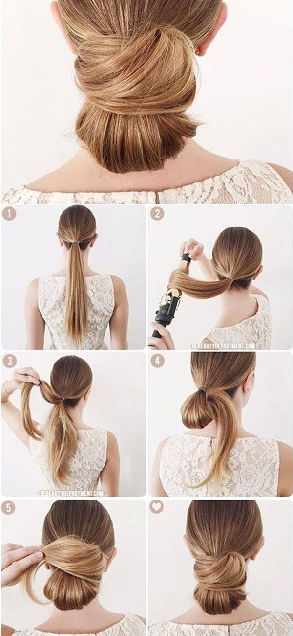 Tutorial on how to make a pretty low wrapped bun