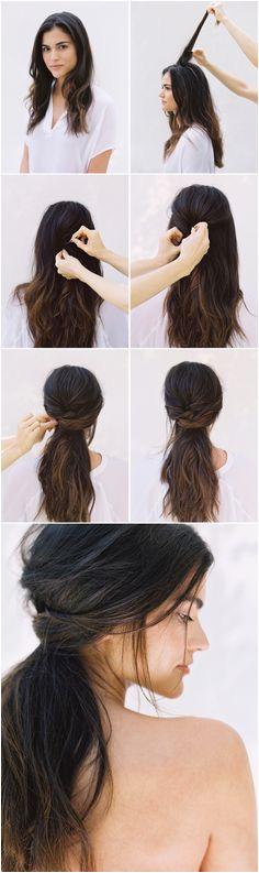 DIY Half Up Half Down Wedding Hair