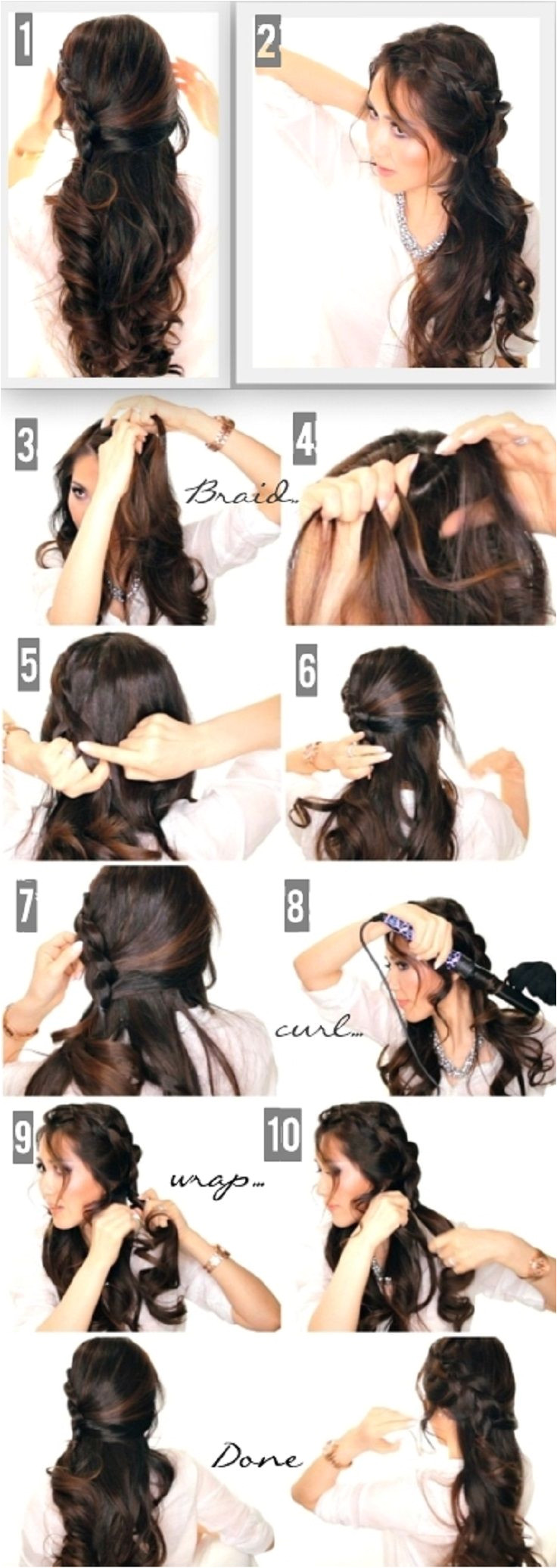 Top 10 Half Up Half Down Hair Tutorials You Must Have