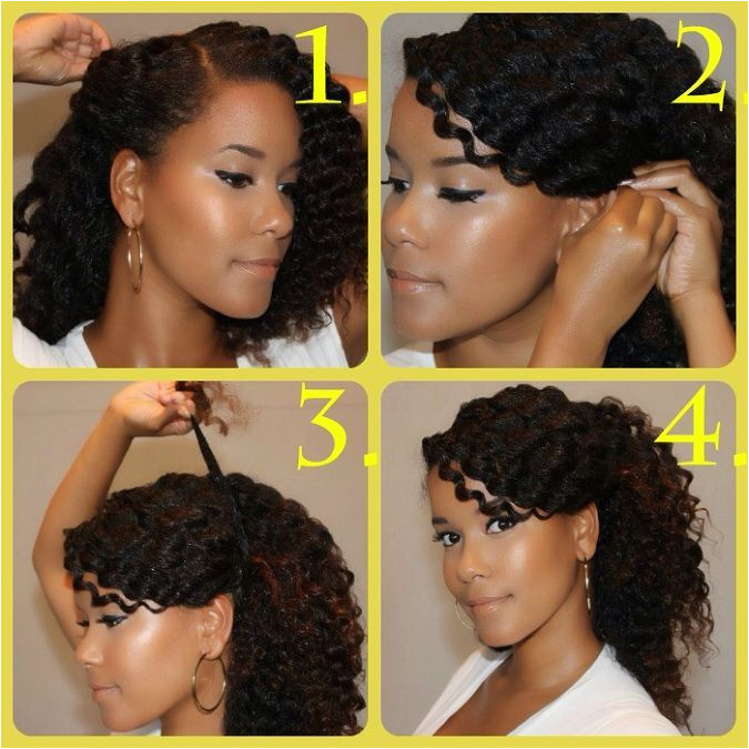 Natural Hair DIY 5 Back To School Inspired Styles