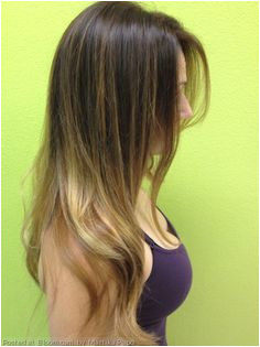 Balayage hair color & soft wave casual hair style Bloom