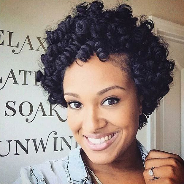 Short and Curly Crochet Braids