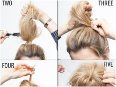 Messy and Classy Chignon Tracey Barberry · Updos for thin hair