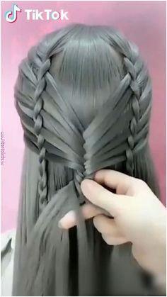 Super easy to try a new hairstyle Download TikTok today to find more hairsty