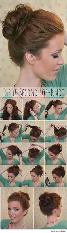 15 Super Easy Hairstyles With Tutorials