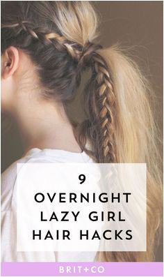 [ Hair Care Ideas Save these quick easy lazy girl overnight hair hacks for the next time you re running late