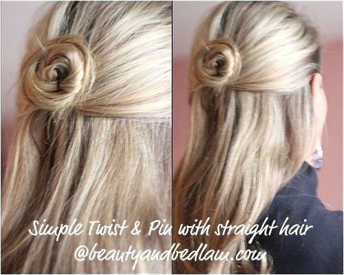 30 day hair challenge This easy twist and pin tutorial is the perfect style for many hair lengths You can do the entire back or just one little pin