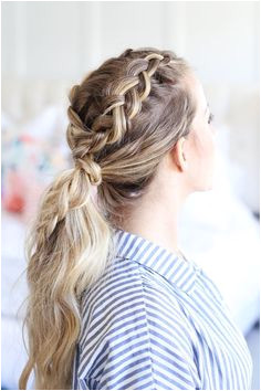 Texturized Braided Hairstyle