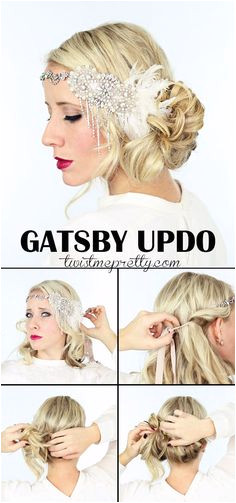 2 gorgeous GATSBY hairstyles for Halloween or a wedding