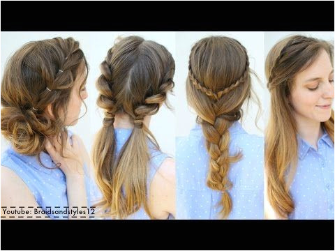4 Easy Summer Hairstyle Ideas Summer hairstyles