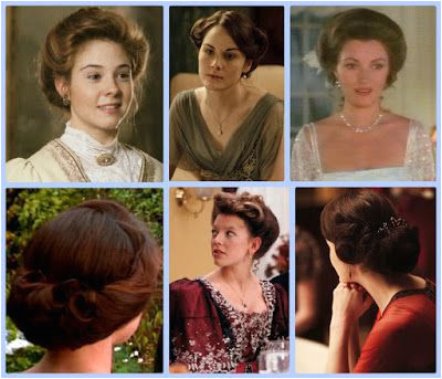 Elegance of Fashion Wednesday Guest Post by Melody and Miss Laurie Historic Hairstyles Period Drama Fashion Week late Victorian era