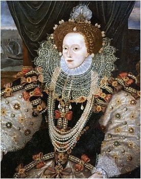 A woman with a high forehead was considered beautiful during the Elizabethan era and upper class Elizabethan women plucked or shaved their frontal hairs to