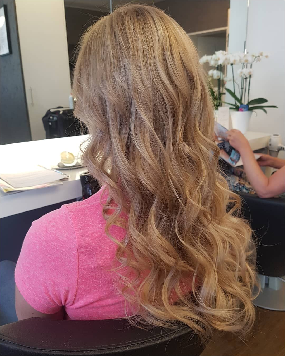 nofilterneeded balayage hair behindthechair haircolor blonde ombre