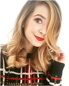 Red Lip Zoe Sugg Zoella Beauty Zoella Makeup Hair Makeup Hair Beauty