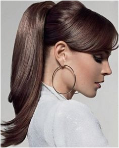 Glossy Ponytail Hair Style Prom and Home ing Hairstyles found on hair styles hair stuff