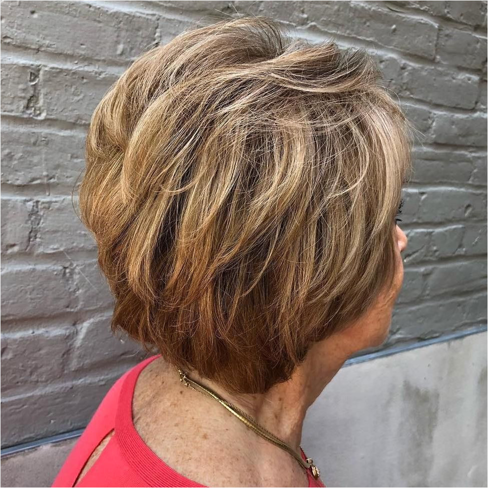 Shorter Textured Cut with Golden Brown Balayage Modern Haircuts Modern Hairstyles Short Haircuts