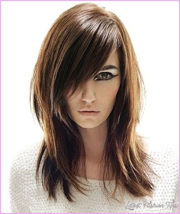 cool Long hair layered haircuts for round faces