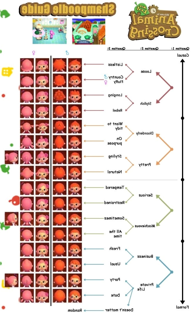 Guys Hairstyles Acnl Acnl Hair Color Guide Unique Animal Crossing New Leaf Save Editor – Antarctica ssag