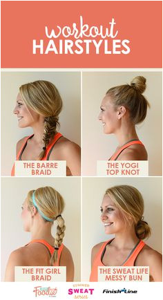 Take your workout hairstyles up a notch and add in some variety Here s some of