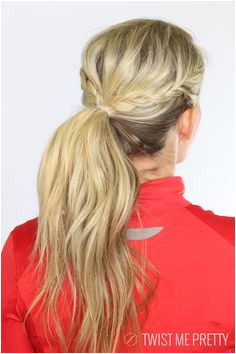 Good Looking And Practical Workout & Gym Hairstyles Braided Ponytail Sporty Ponytail
