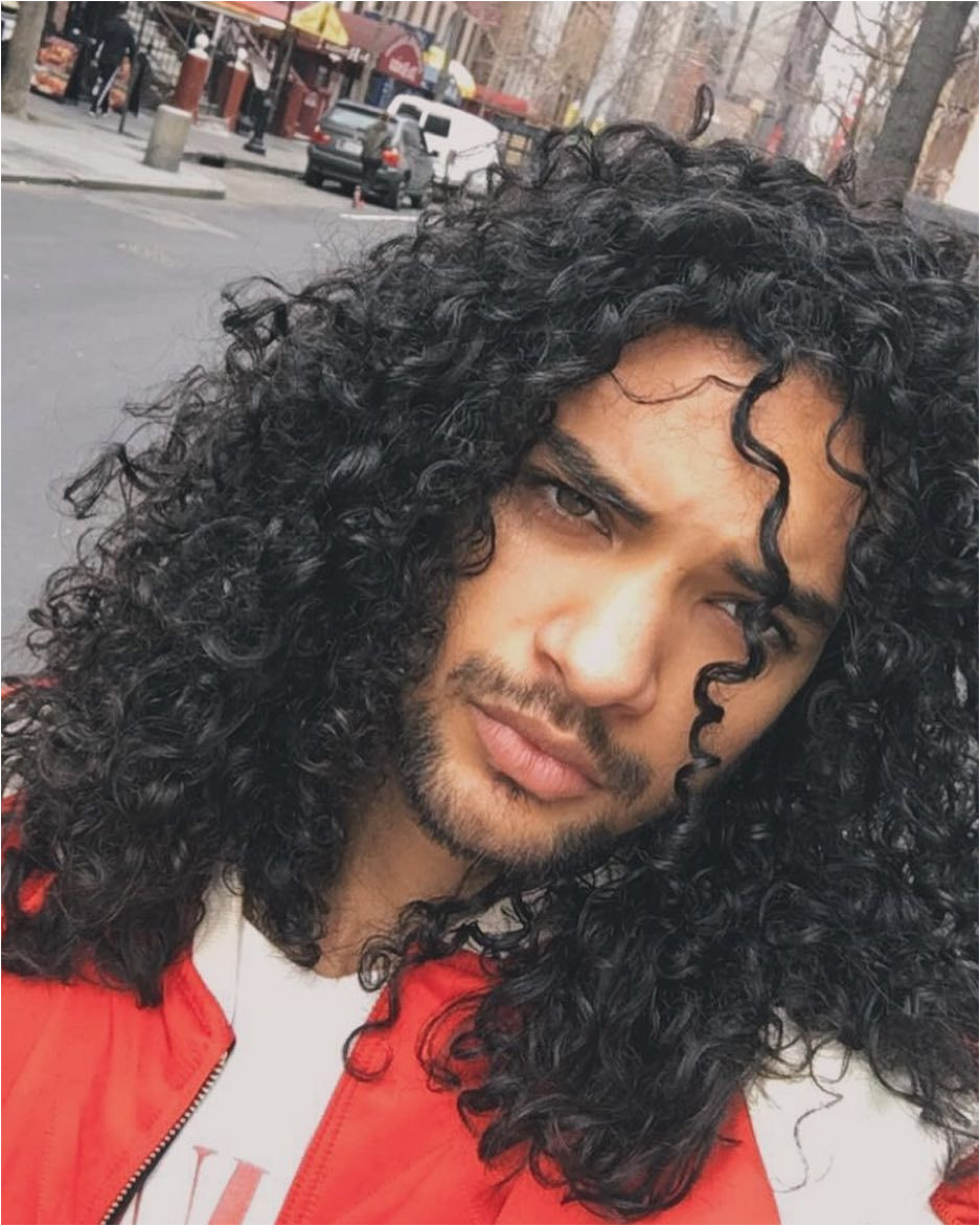 Long Curly Hair Men Natural Hair Men Kinky Curly Hair Natural Hair Styles