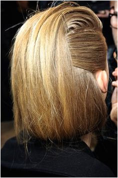 Love this hairstyle creation by hair director of Missoni Eugene Souleiman Runway Hair