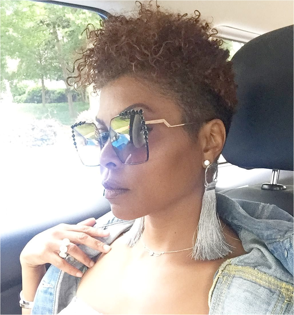 Taraji P Henson Just Chopped f Her Hair Super Duper Short